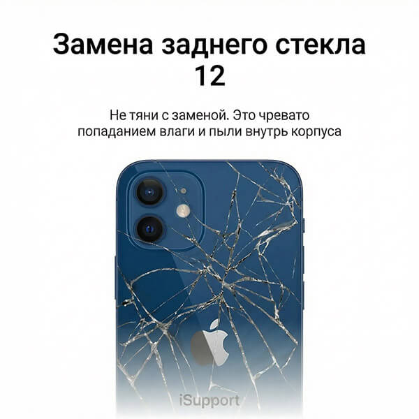 замена заднего стекла iphone 12 в дубае и абу-даби
