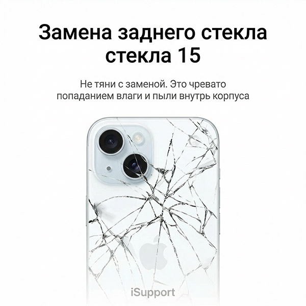 замена заднего стекла iphone 15 в дубае и абу-даби