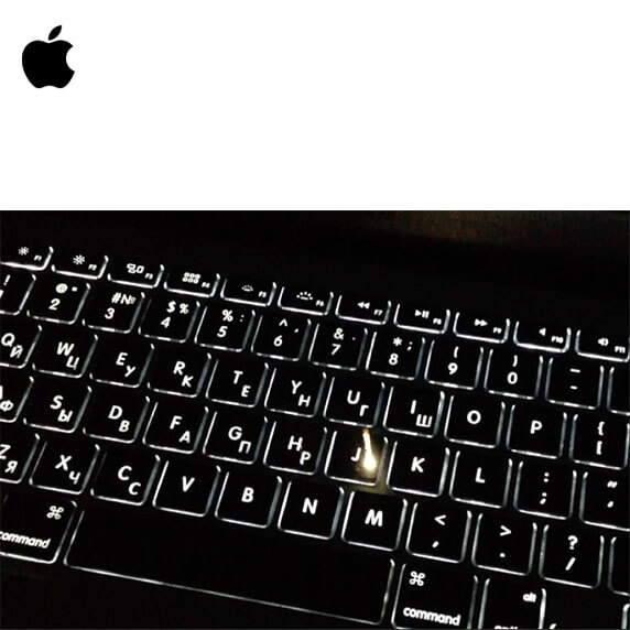 гравировка клавиатуры macbook air macbook pro в Анталья аланья
