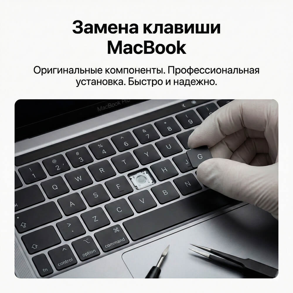 ремонт клавиатуры замена кнопки macbook air macbook pro дубай