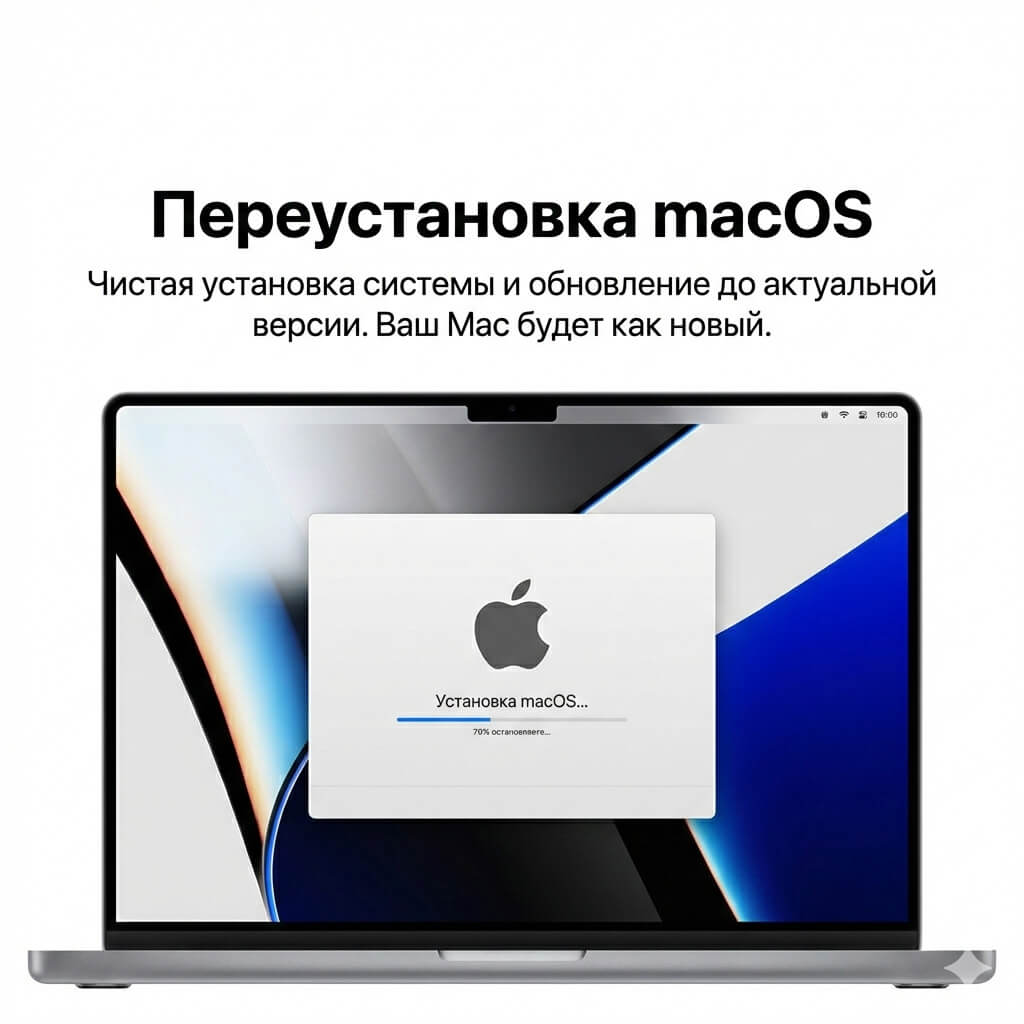 установка macos macbook и imac в дубае